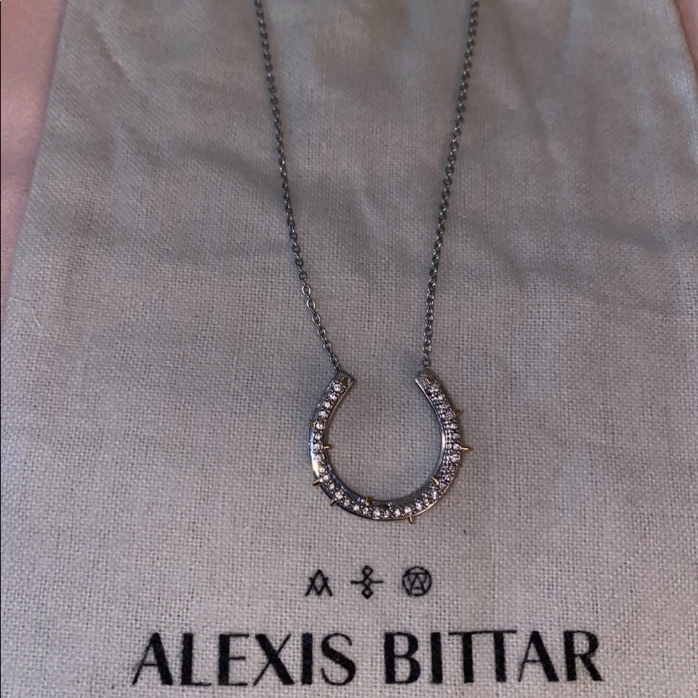 ALEXIS BITTAR horseshoe pendant